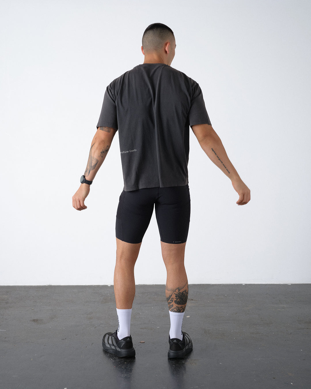Daily Tee (Washed Black)
