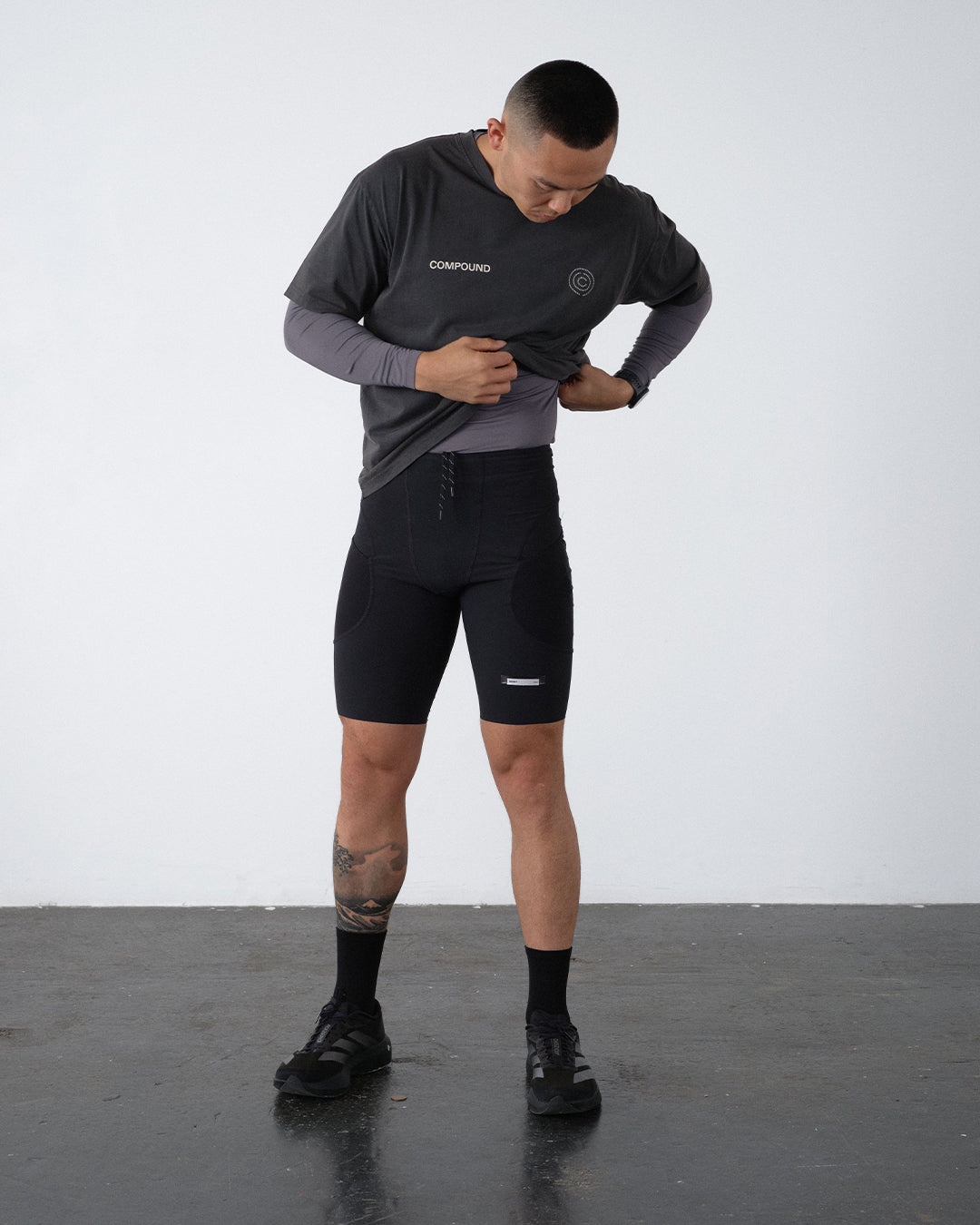 Daily Tee (Washed Black)